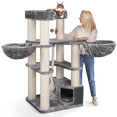 Happypet Kratzbaum für große Katzen | Premium...