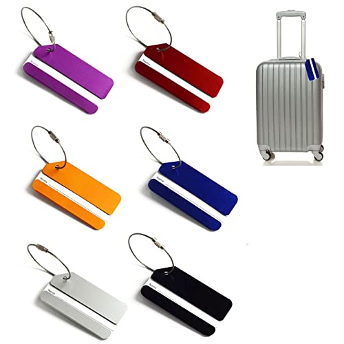 Kofferanhänger aus Aluminium, Gepäckanhänger...