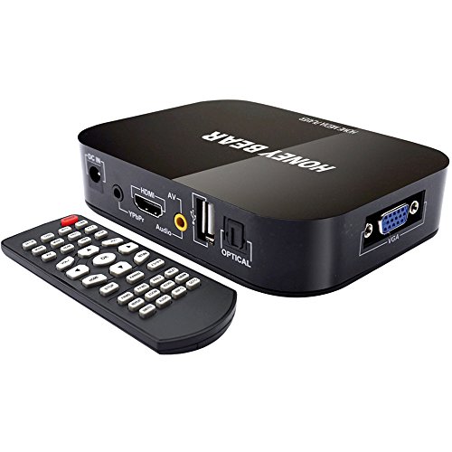 HONEY BEAR FULL HD 1080P Media Player TV BOX HDMI...