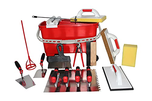 Grosses Fliesenwaschset Fliesenwascheimer 23 Liter...