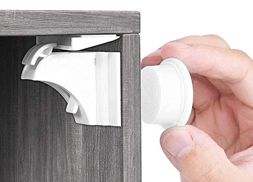 JaBranDo Magnetisches Schrankschloss 20 Schlösser...