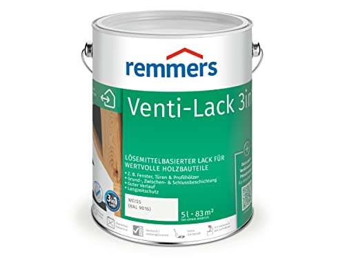 Remmers Venti-Lack 3in1 weiß (RAL 9016), 5 Liter,...