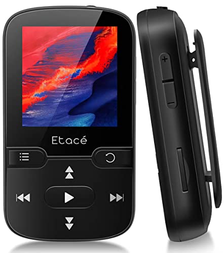 Etacé MP3 Player Bluetooth 5.0, Sport...