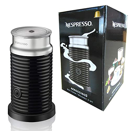 Nespresso Aeroccino 3 schwarz, Milchaufschäumer