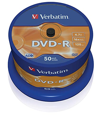 Verbatim 43548 DVD-R 16x Matt Silver 4.7GB I 50er...