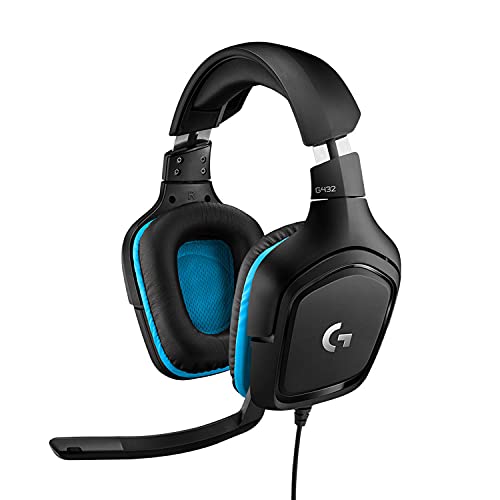 Logitech G432 kabelgebundenes Gaming-Headset, 7.1...