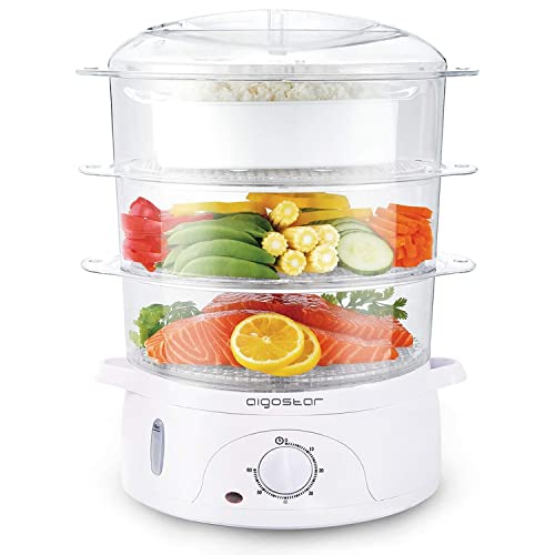 Aigostar Fitfoodie 30CFO - Dampfgarer mit Timer,...