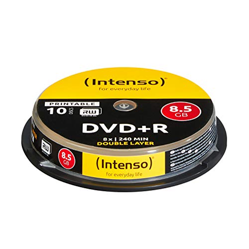 Intenso 4381142 DVD+R 8,5GB Double Layer Printable...