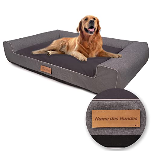 Petsen Personalisierte Hundebett Mittelgroße...