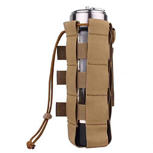 Molle Flaschenhalter mit Kordelzug,0.5L-2.5L...