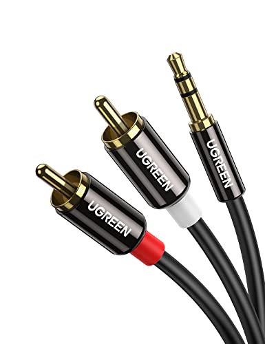 UGREEN Cinch Kabel Klinke auf Cinch 3,5mm Stereo...