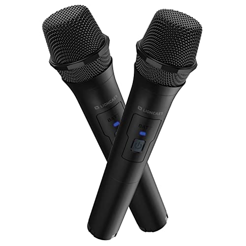 Lioncast Wireless Mikrofon 2er Set für...
