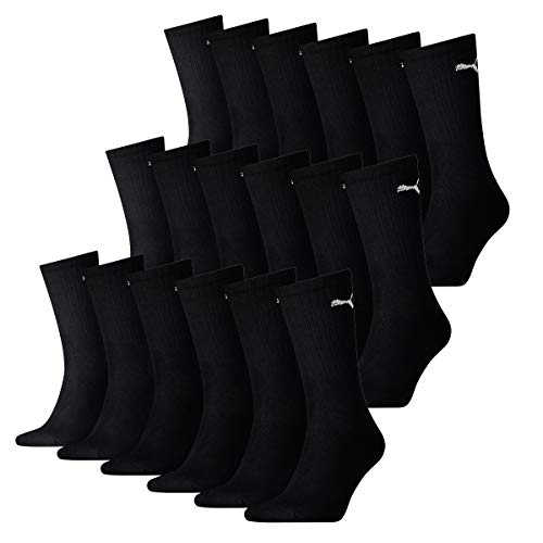 PUMA 18 Paar Socken Cush Crew Sportsocken Tennis...