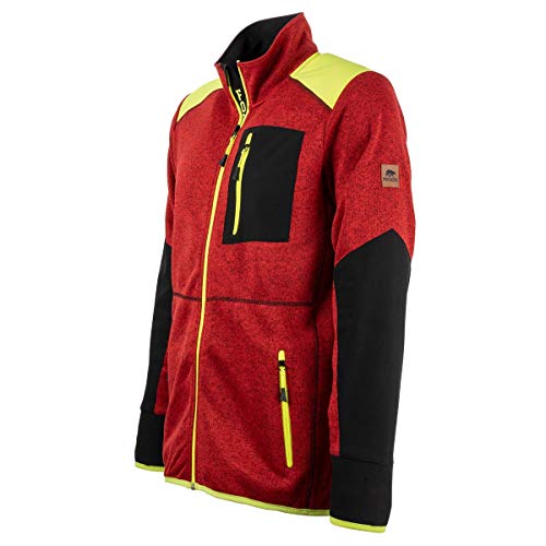 FORSBERG Loggers II Strickjacke Forst Strickfleece...