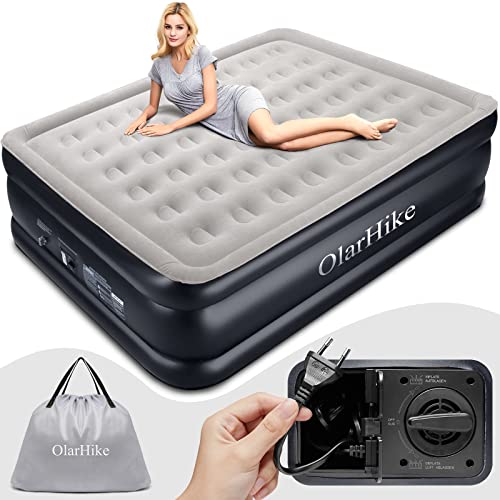 OlarHike Queen Size Luftmatratze mit Integrierter...