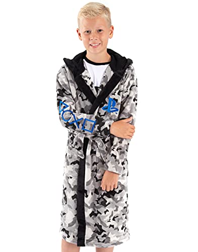 Playstation Dressing Gown Jungen Kinder Game...