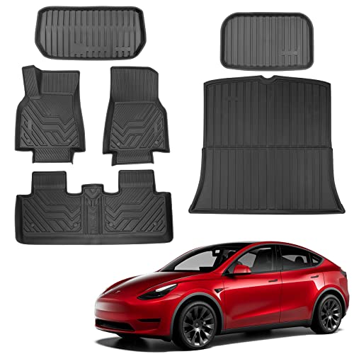 BASENOR Tesla Model Y Bodenmatte TPE Full Set...