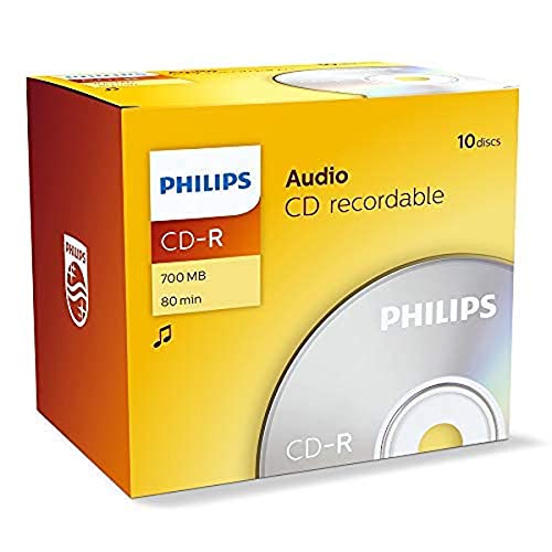 Philips CDR 80min 700MB Audio 10Pack CD-Rohlinge