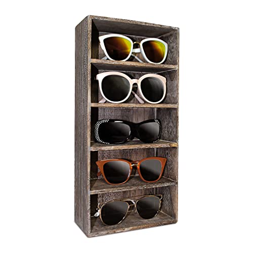 Ikee Design Wandmontierter Holz-Brillenhalter zur...
