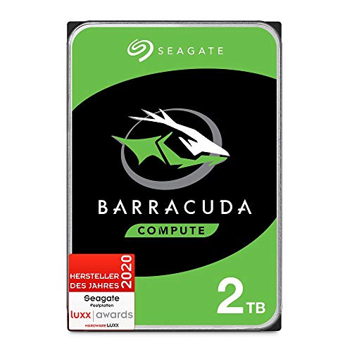 Seagate Barracuda 2 TB interne Festplatte HDD, 3.5...