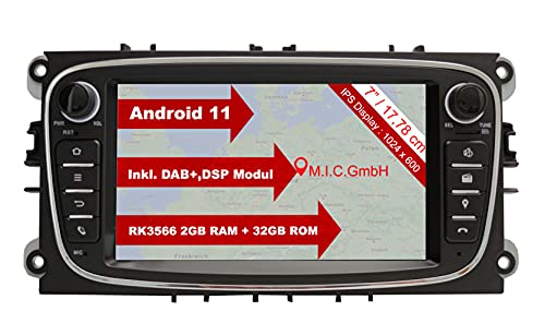 M.I.C. AF7-Lite Android 11 Autoradio mit Navi...