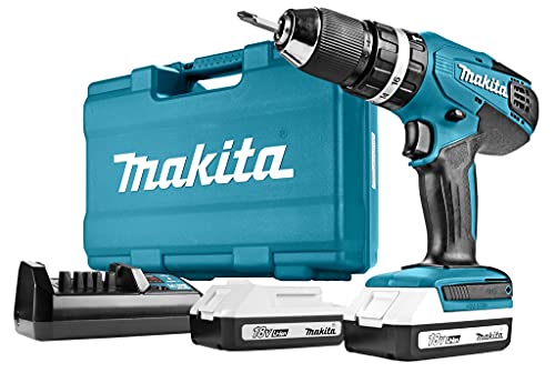 Makita HP457DWE10 Akku- Schlagbohrschrauber-Set...