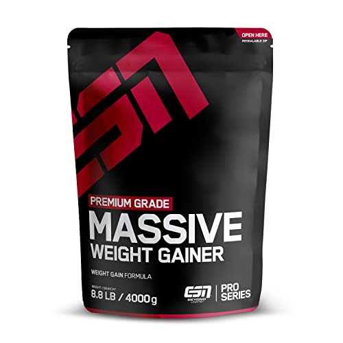 ESN Massive Weight Gainer, Vanilla Ice Cream,...