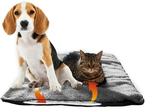 Wärmedecke Hund 90 x 64 cm - Selbstheizende Decke...