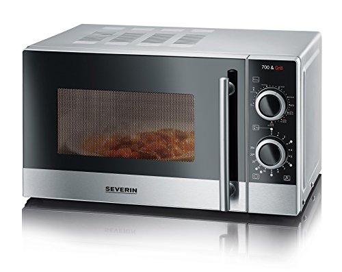 SEVERIN 2-in-1 Mikrowelle mit Grill 700 W,...