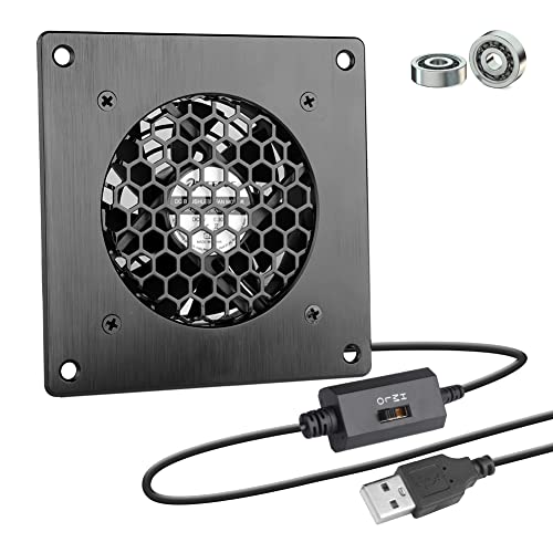 USB Lüfter 80mm Metallplatte Lüfter Kühler mit...