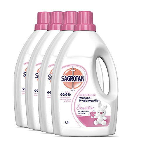 Sagrotan Wäsche-Hygienespüler Sensitiv 0% –...