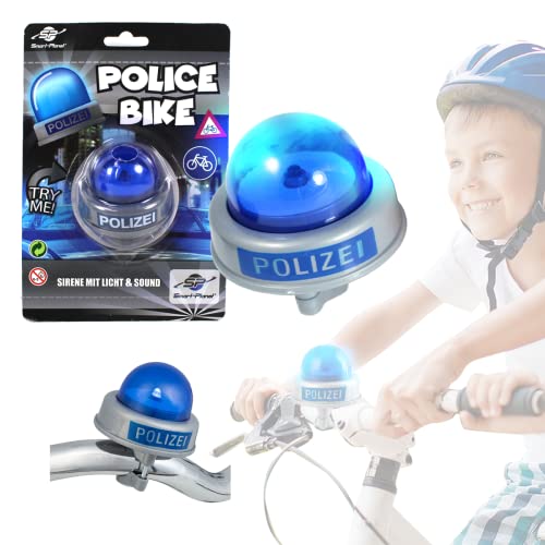 Smart-Planet Fahrradklingel Polizei Sirene Bike...