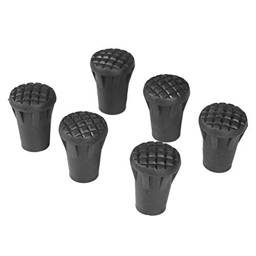 6 Stück Trekking Pad Gummipuffer Gummispitzen...