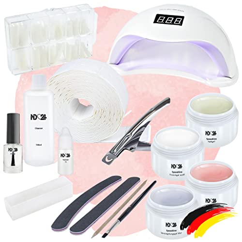 ND24 NailDesign – Gelnägel Starter Set Basic...