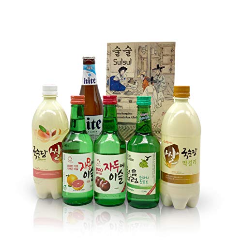Sulsul Box mit 6 koreanischen alkoholischen...
