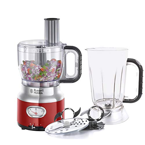 Russell Hobbs Küchenmaschine Retro rot,...