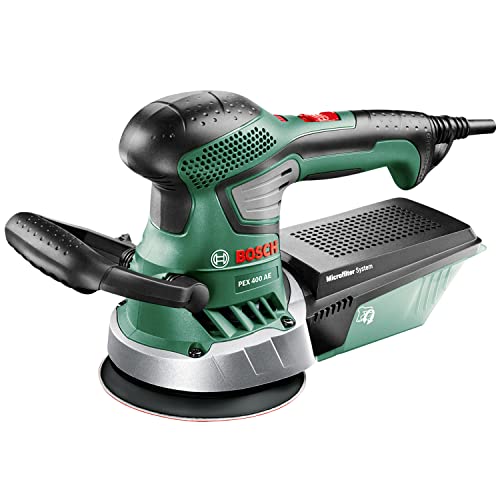 Bosch Exzenterschleifer PEX 400 AE (370 Watt, im...