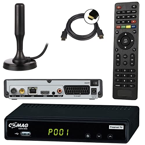 netshop 25 Set: Comag SL65T2 DVB-T2 Receiver (Mit...