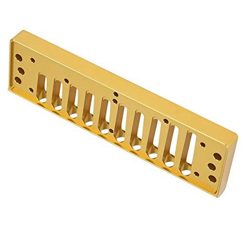 CCYLEZ 10 Loch Blues Harmonica Comb, Feinpolier...