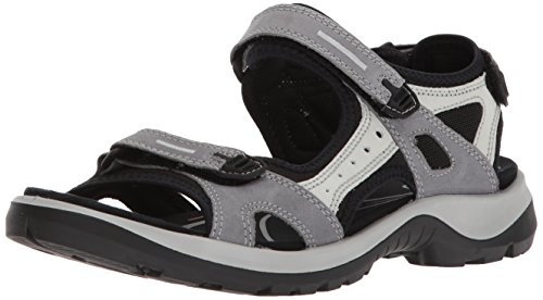 ECCO Damen Offroad Sandalen, Titanium, 36 EU