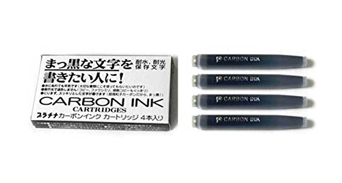 Platinum Black Carbon Tintenpatronen 4er Pack