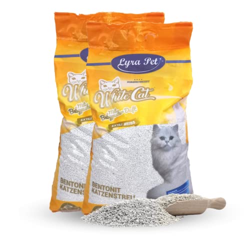 30 Liter White Cat Katzenstreu klumpend mit...