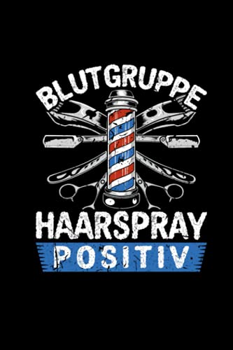 Blutgruppe Haarspray: Friseur Bedarf Notizblock...