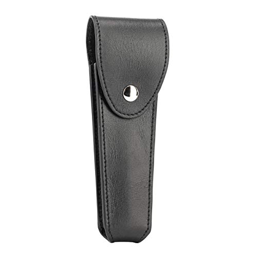 Mühle Travel Schwarze Rindsledertasche für...