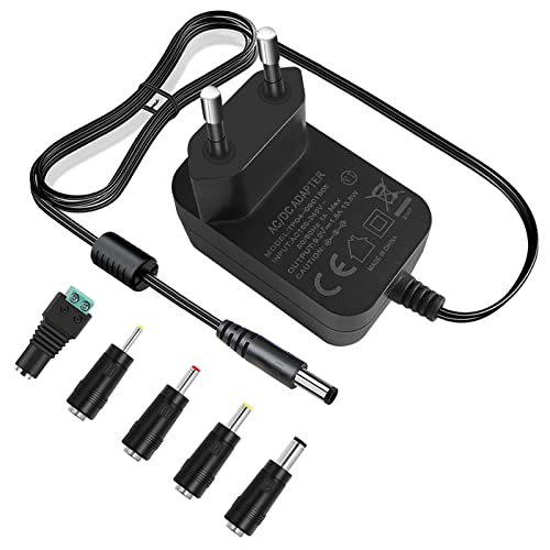 TKDY 9V 1,5A Netzteil Adapter Zentrum positiv...