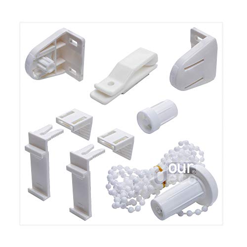 ourdeco Zubehör-Set Klemmfix-Rollos/einfache...