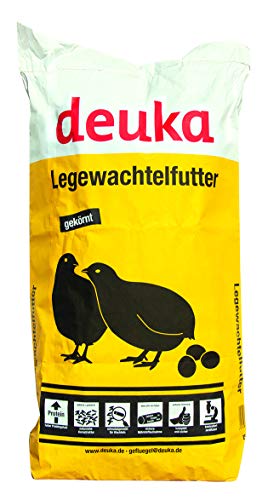 deuka GS Legewachtelfutter 25 kg Wachtelfutter...