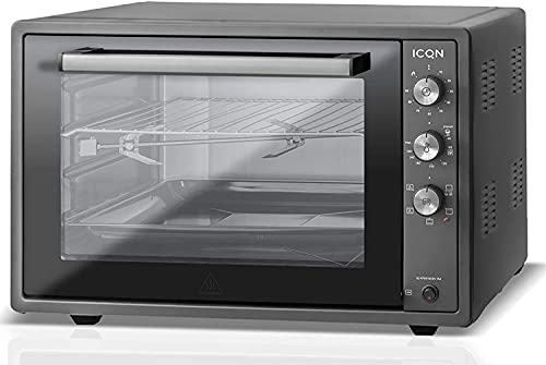 ICQN 60 Liter XXL Minibackofen, 1800 W, Umluft,...