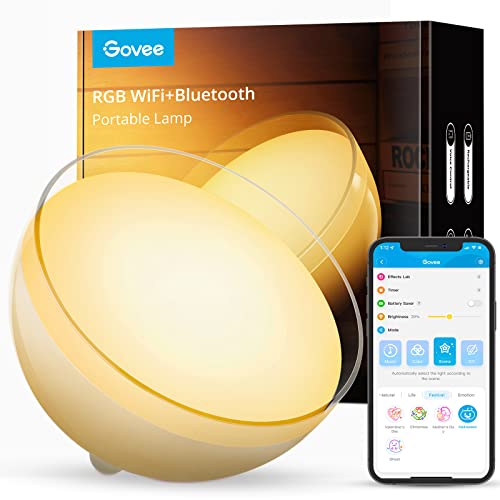 Govee WiFi LED Tischlampe, dimmbare...