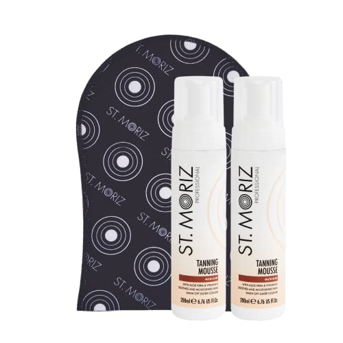 St. Moriz Selbstbräunungsmousse Medium 2 x 200 ml...